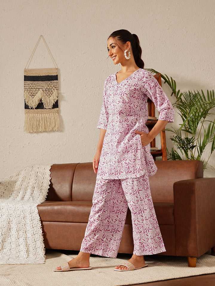 Nature's Weave Co-ord Set: Gulabi Charm